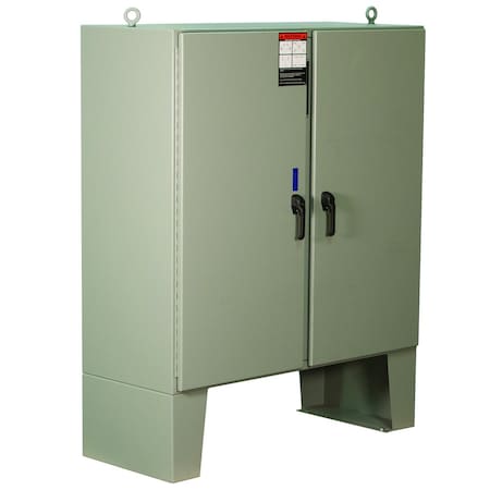 Wiegmann 3 Point Latch with Padlock Handle Electrical Enclosures, 72 in H, 12 in D, 74 in W WA72CPX7312U